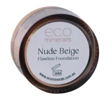 Eco Minerals Flawless Matte Mineral Foundation - Nude Beige