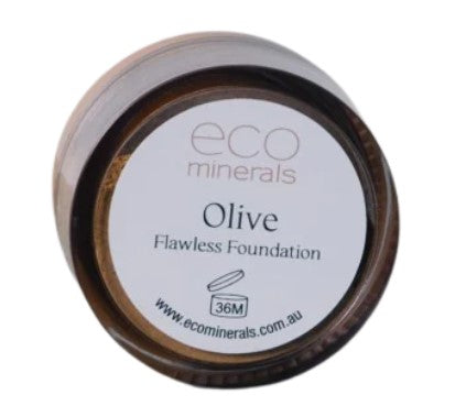 Eco Minerals Flawless Matte Mineral Foundation - Olive