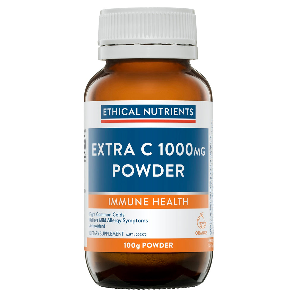 Ethical Nutrients Extra C 1000mg Orange Powder 100g