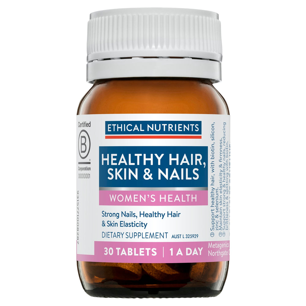 Ethical Nutrients Healthy Hair, Skin & Nails 30Tabs