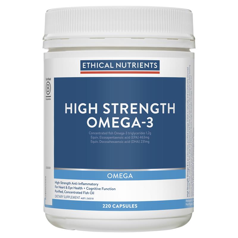 Ethical Nutrients High Strength Omega-3 220Caps