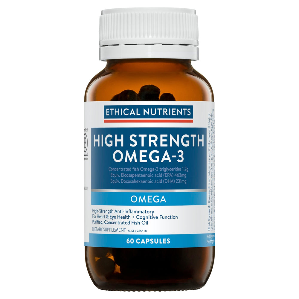 Ethical Nutrients High Strength Omega-3 60Caps