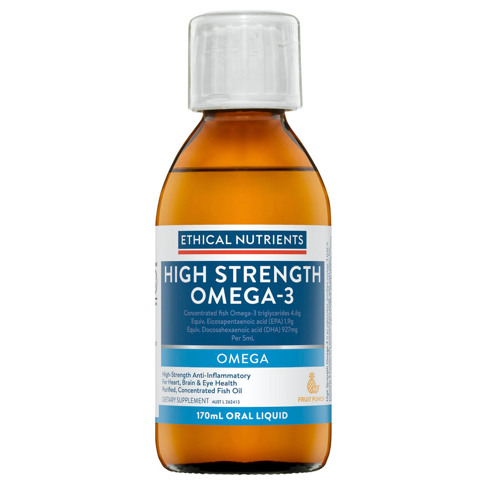 Ethical Nutrients High Strength Omega-3 Fresh Fruit Punch 170ml