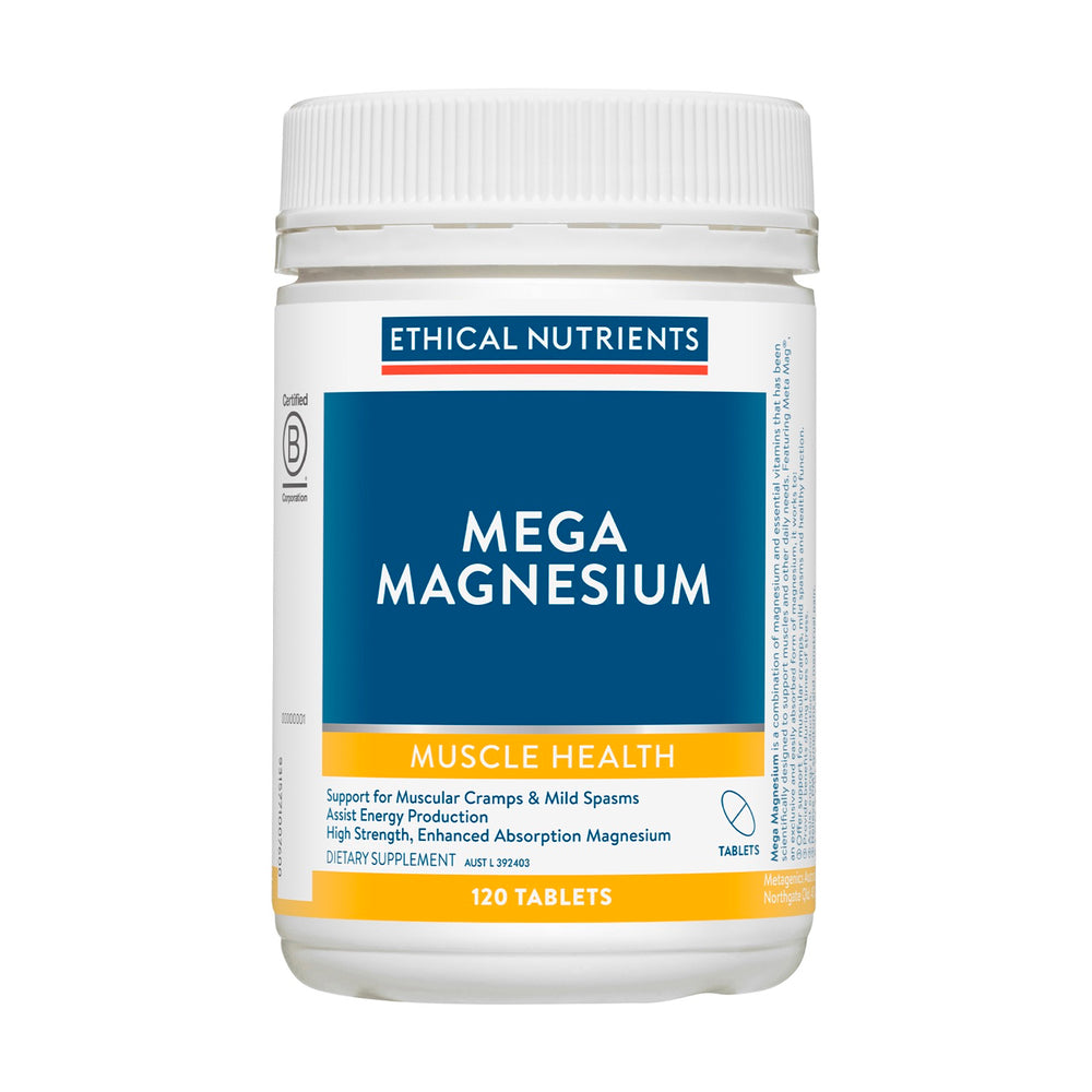 Ethical Nutrients Mega Magnesium 120Tabs