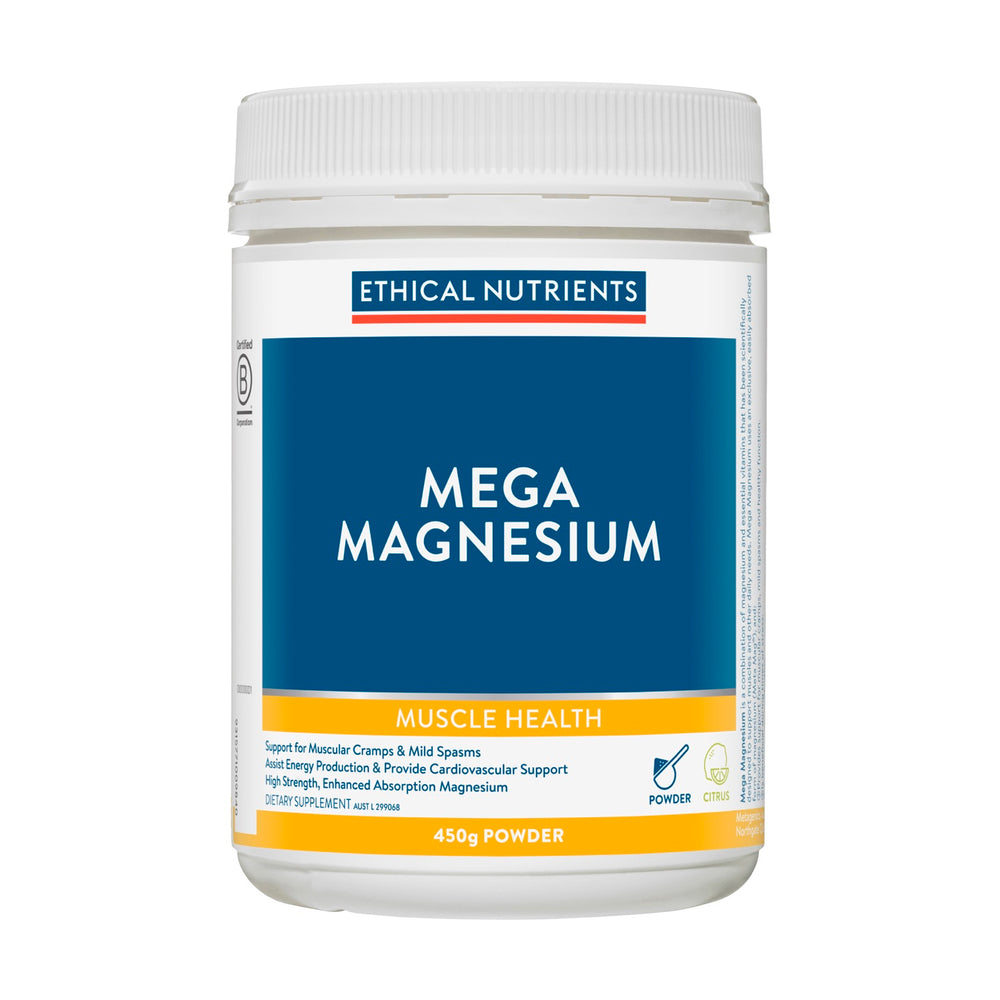 Ethical Nutrients Mega Magnesium Citrus 450g