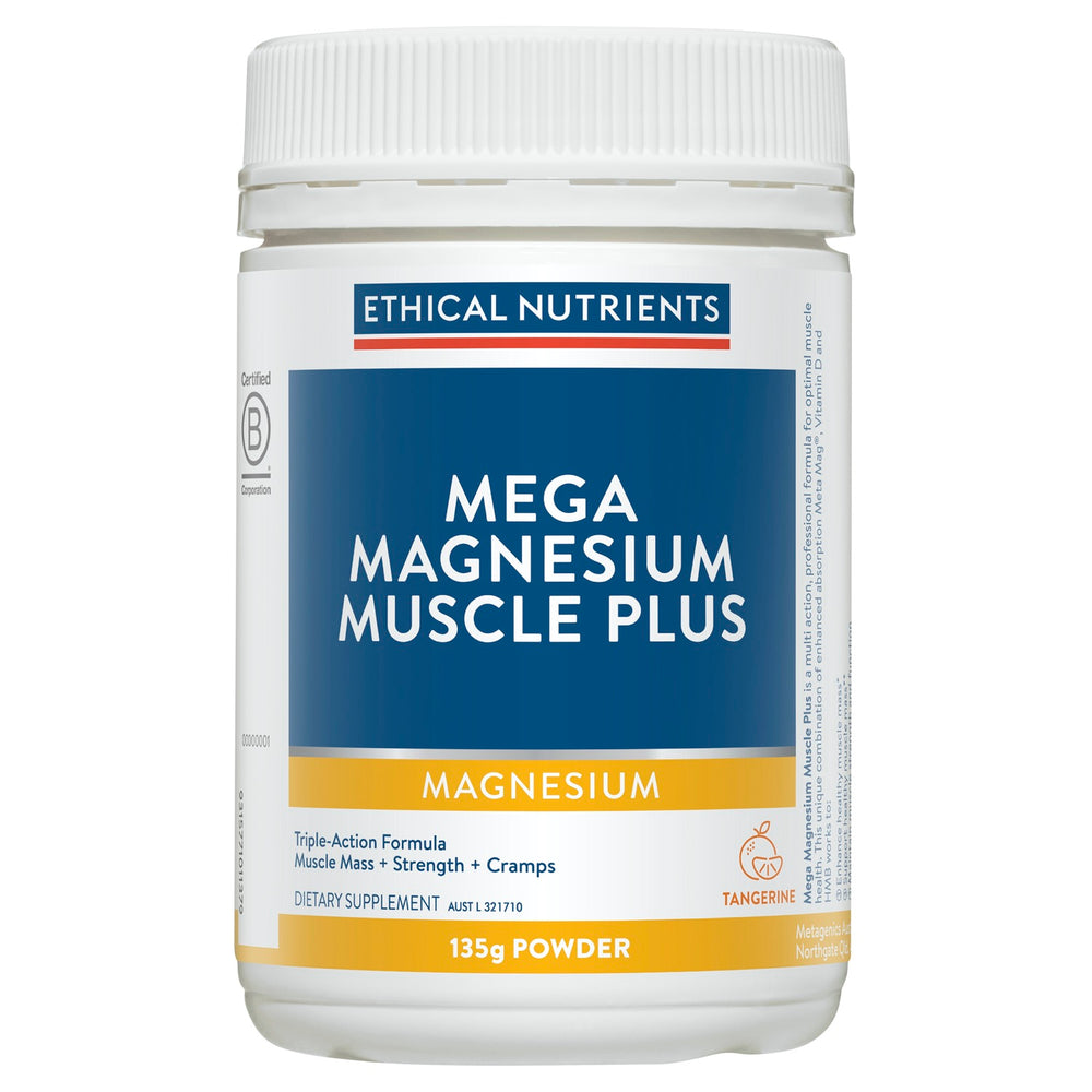 Ethical Nutrients Mega Magnesium Muscle Plus 135g