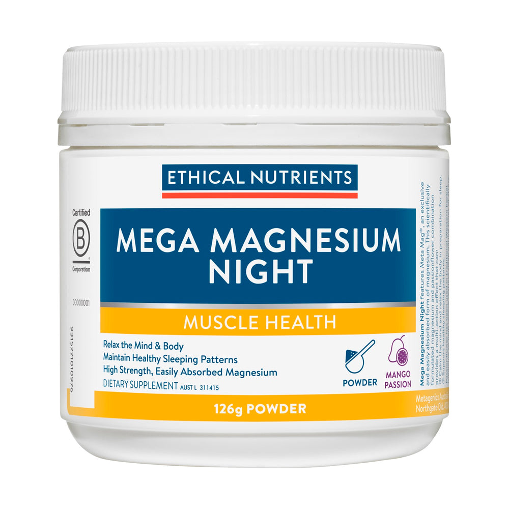 Ethical Nutrients Mega Magnesium Night 126g
