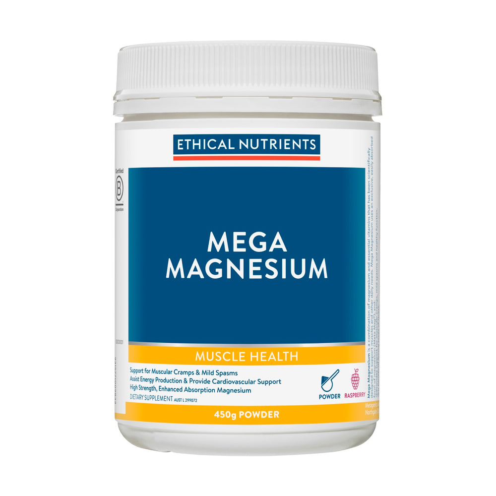Ethical Nutrients Mega Magnesium Raspberry 450g
