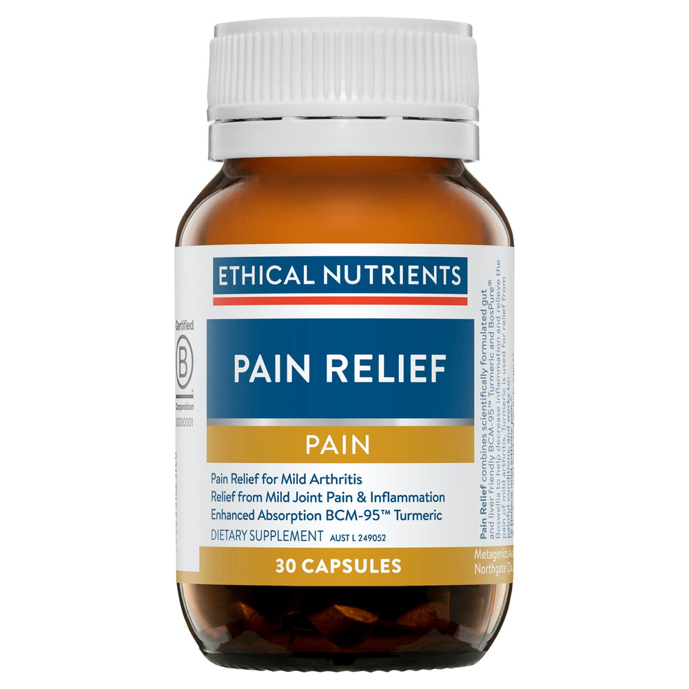 Ethical Nutrients Pain Relief 30Caps