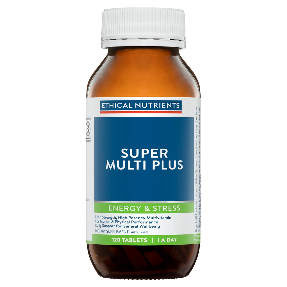 Ethical Nutrients Super Multi Plus 120Tabs