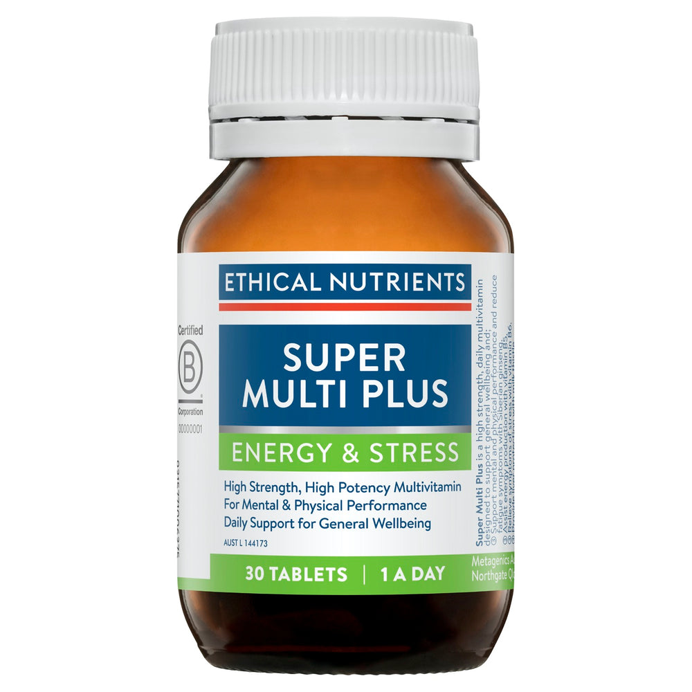 Ethical Nutrients Super Multi Plus 30Tabs