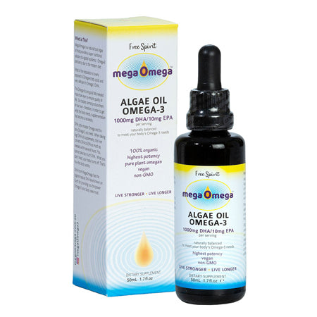 Free Spirit Mega Omega Algae Oil 50ml