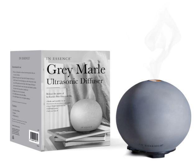 In Essence Grey Marle Ultrasonic Diffuser - Luxe Tribe Wellness Dispensary