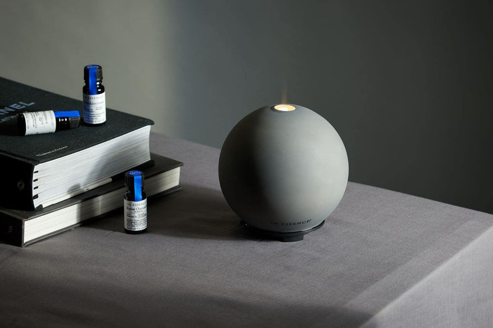 In Essence Grey Marle Ultrasonic Diffuser - Luxe Tribe Wellness Dispensary