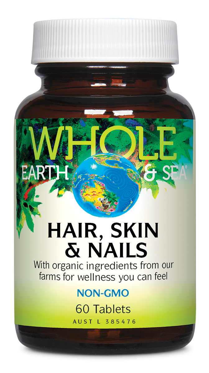Whole Earth & Sea Hair Skin & Nails 60Tabs