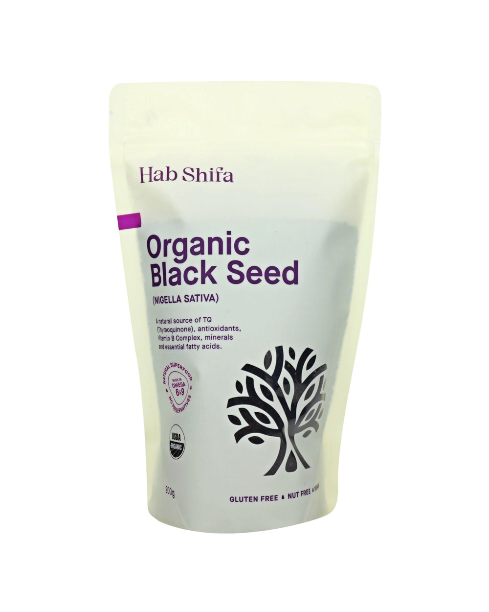 Hab Shifa Organic Black Seeds (Nigella Sativa) 200g