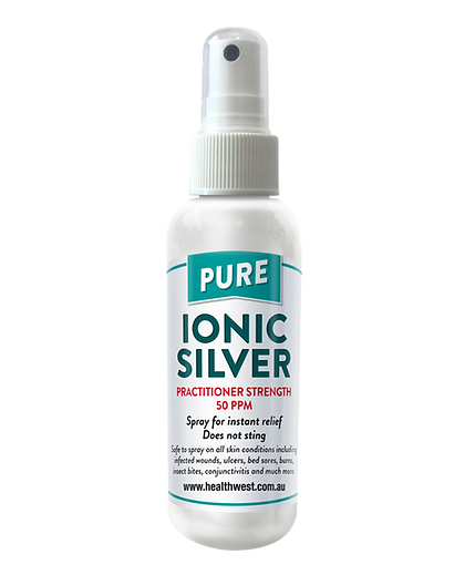 HealthWest Ionic Silver Practitioner Strength Spray 125ml