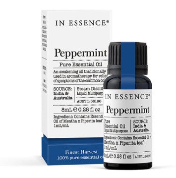 In Essence Peppermint Pure Essential Oil 8ml