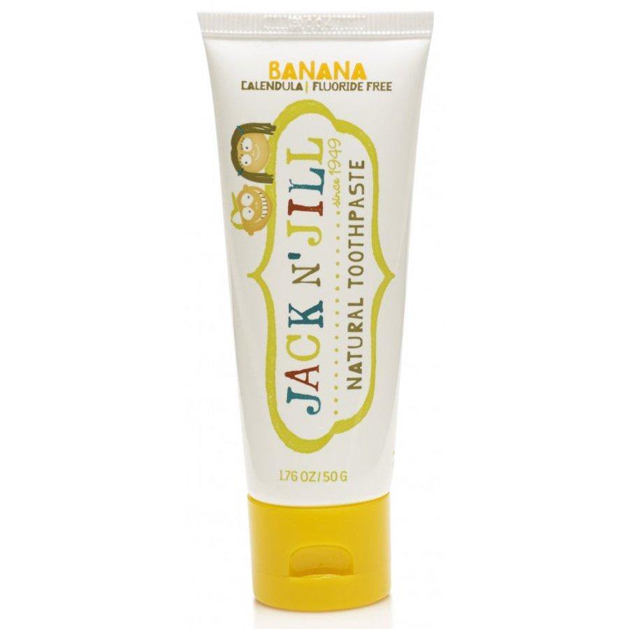 Jack n' Jill Natural Banana Toothpaste 50g - Luxe Tribe Wellness Dispensary