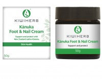 Kiwiherb Kanuka Foot & Nail Cream 50g