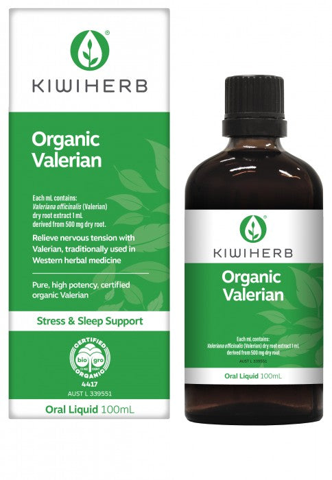 Kiwiherb Organic Valerian 100ml