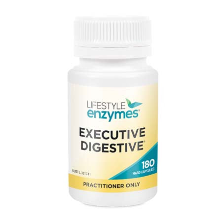 Lifestyle Enzymes Executive Digestive 180 Vege Caps
