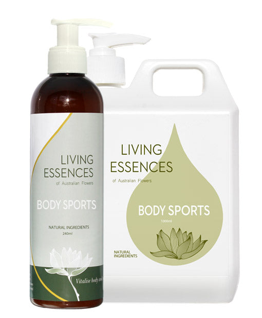 Living Essences Body Sports Lotion 1L