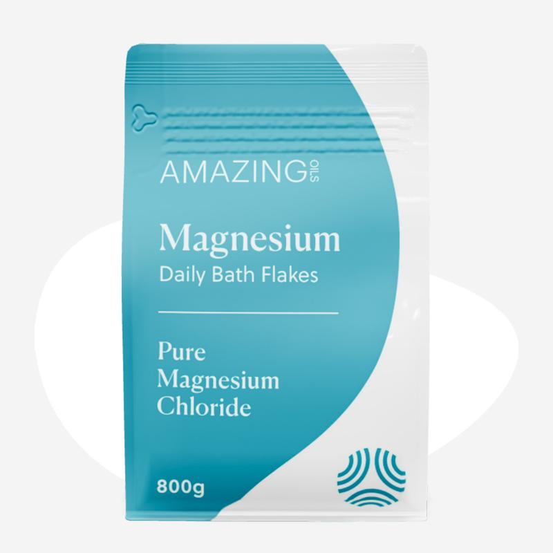 Amazing Oils Daily Magnesium Bath Flakes 800g