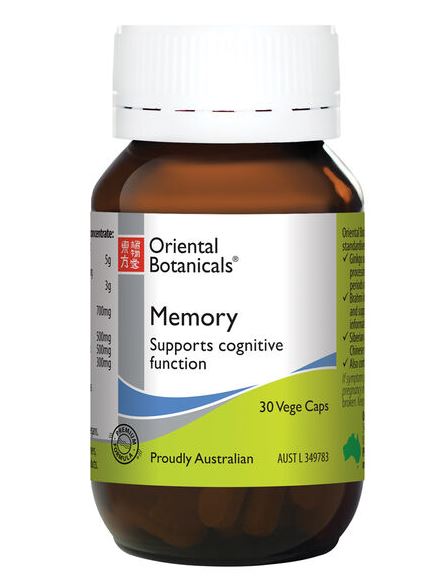 Oriental Botanicals Memory 30Tabs