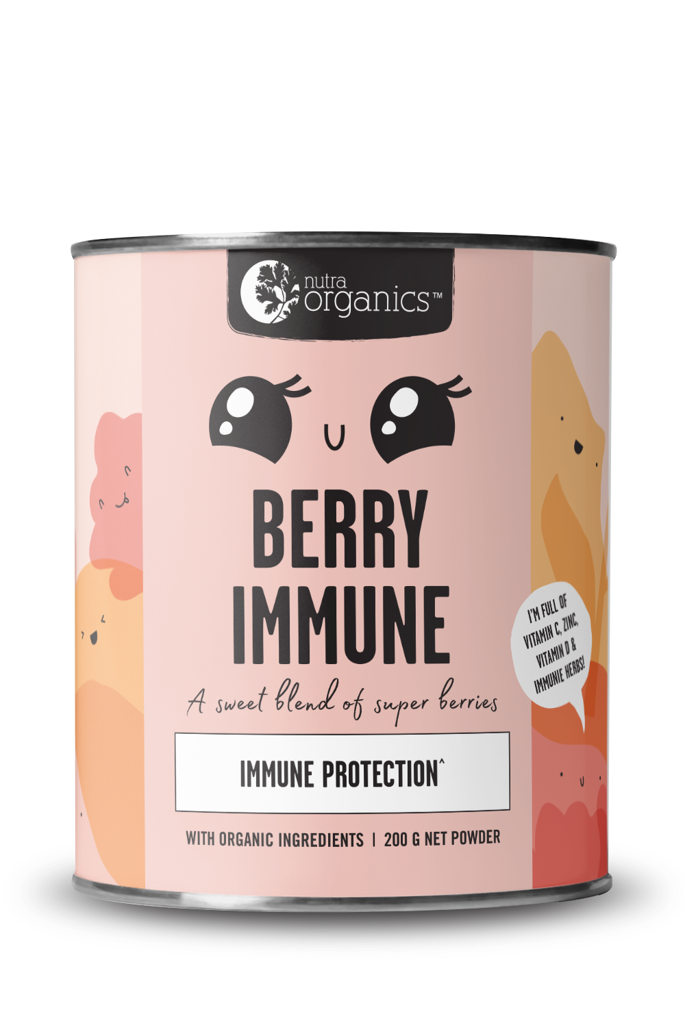 Nutra Organics Berry Immune 200g - Luxe Tribe Wellness Dispensary