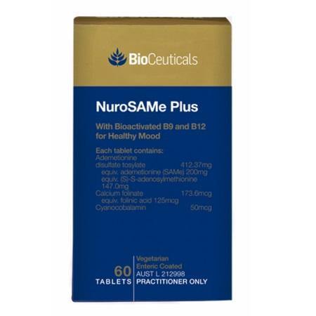 BioCeuticals NuroSAMe Plus 60Tabs - Luxe Tribe Wellness Dispensary