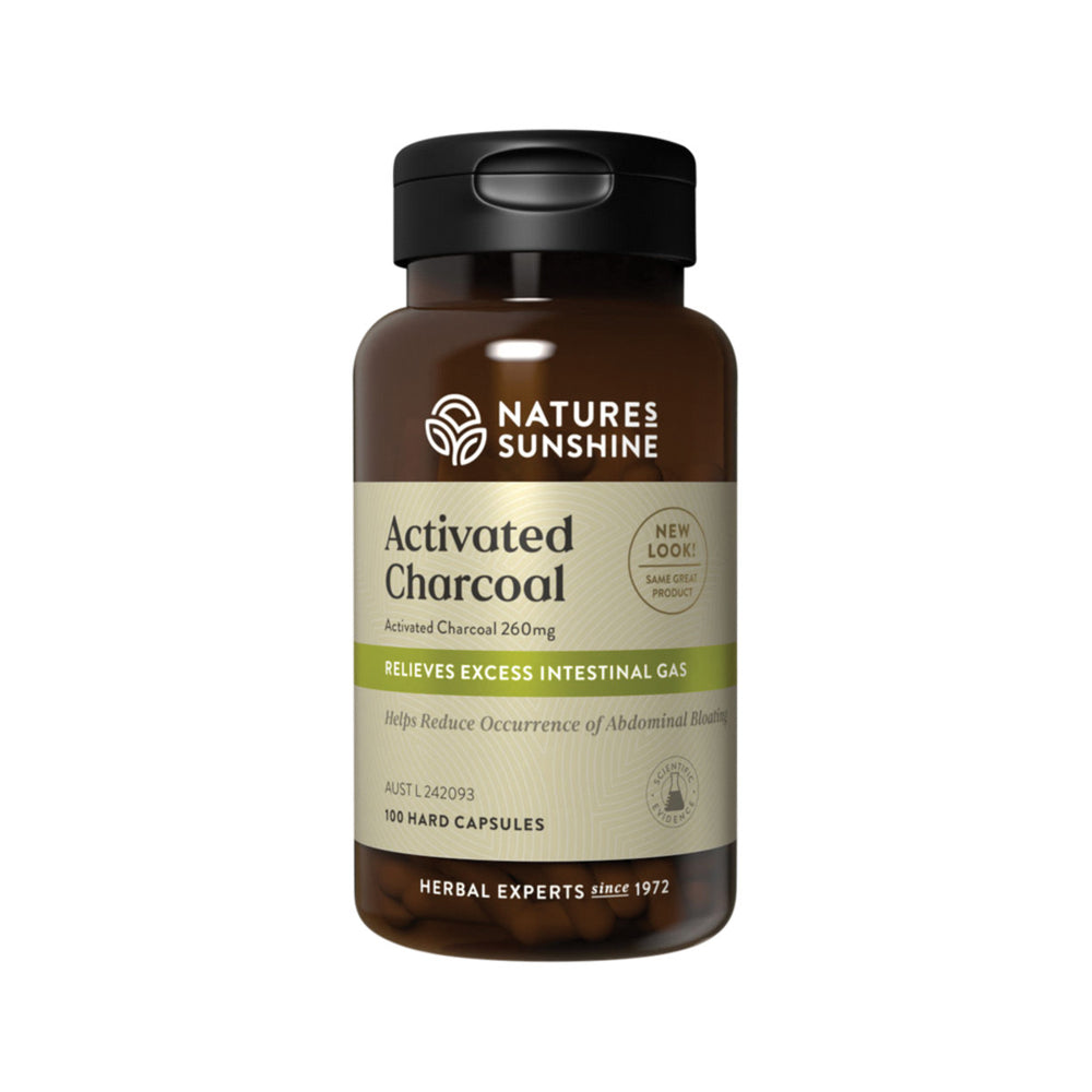 Nature's Sunshine Activated Charcoal 100Caps