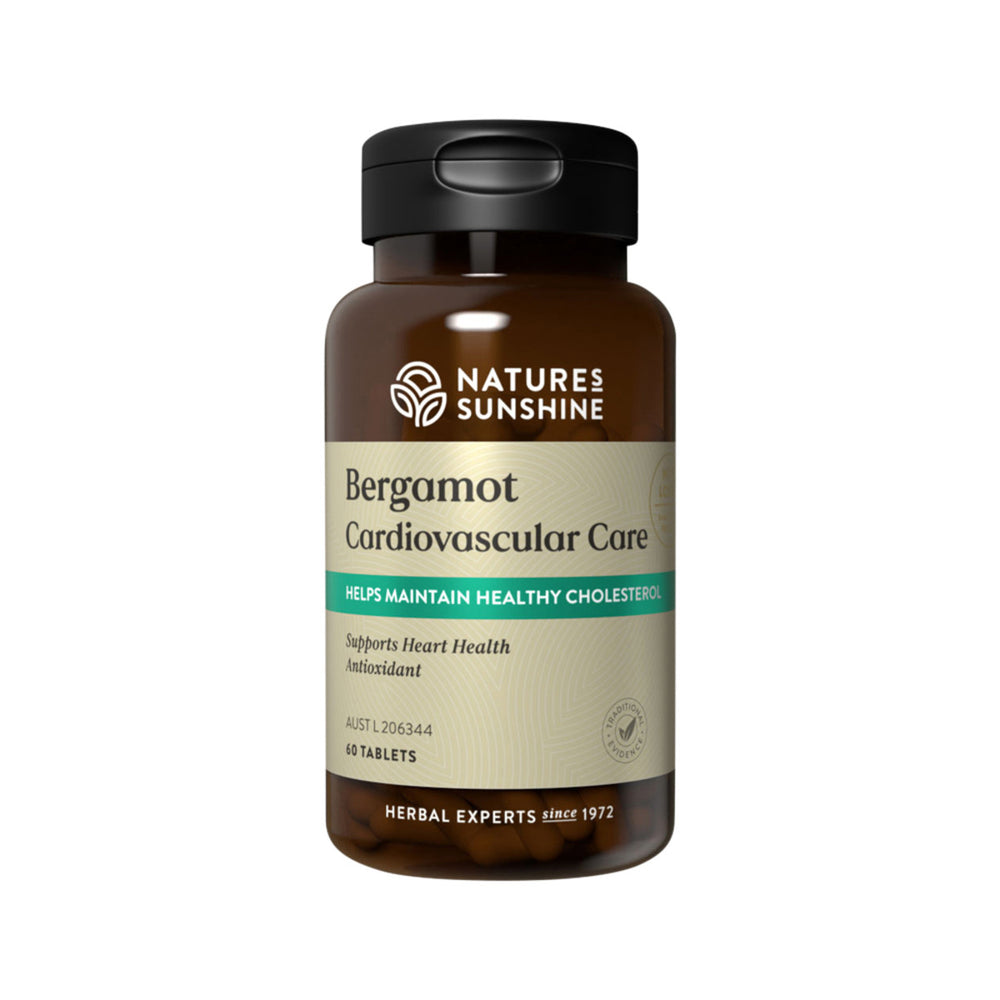 Nature's Sunshine Bergamot Cardiovascular Care 60Tabs