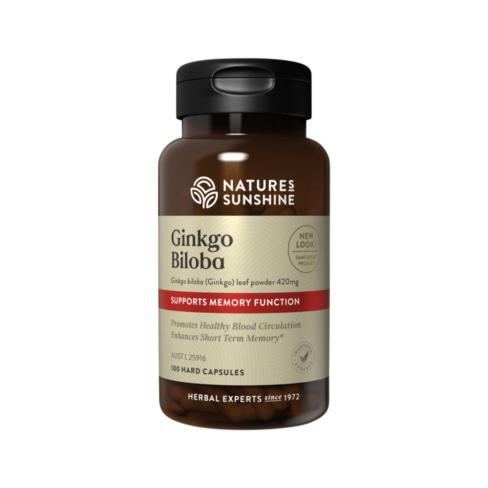 Nature's Sunshine Ginkgo Biloba 100Caps