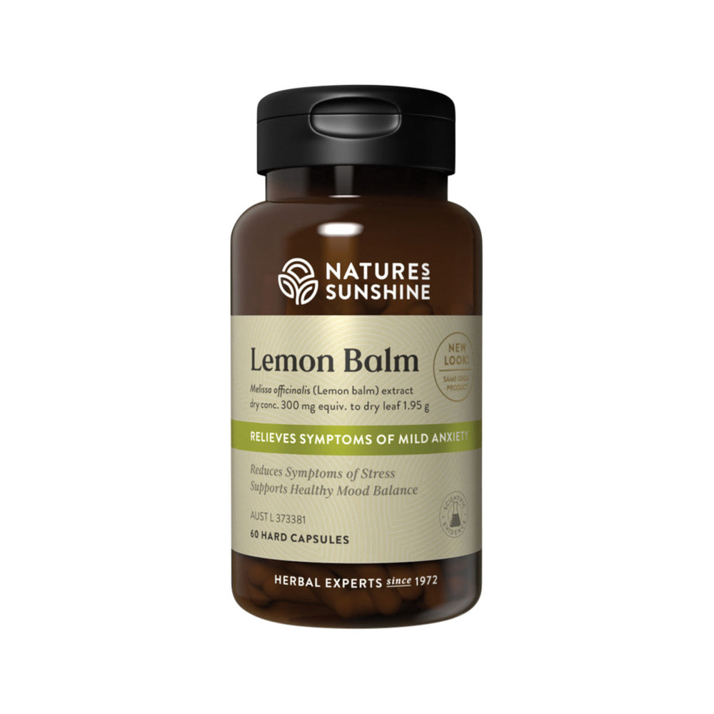 Nature's Sunshine Lemon Balm 60Caps