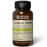 Nature's Sunshine Turmeric 34000+ 60Caps - Luxe Tribe Wellness Dispensary