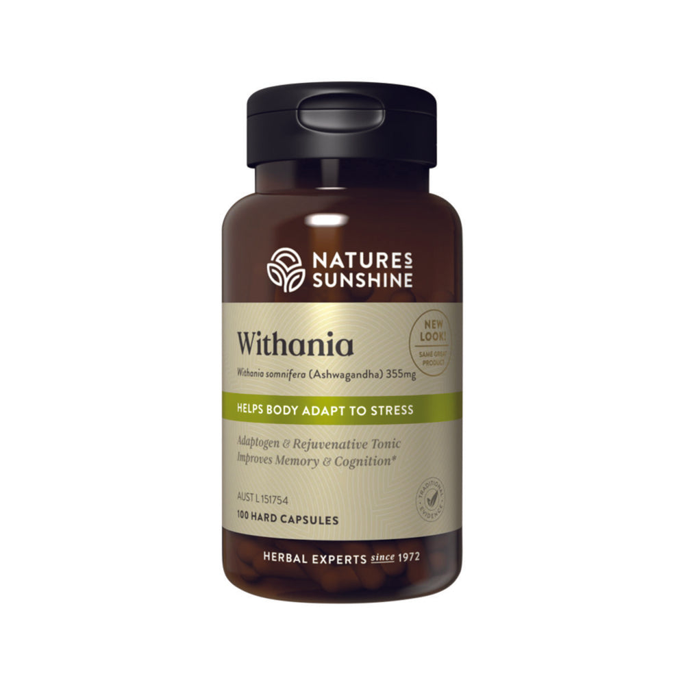 Nature's Sunshine Withania (Ashwaganda) 100Caps
