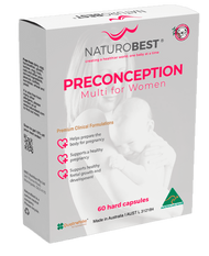 NaturoBest Preconception Multi For Women 60Caps - Luxe Tribe Wellness Dispensary