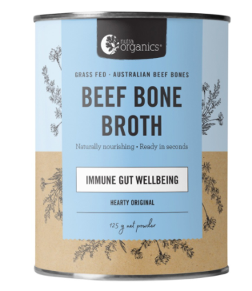 Nutra Organics Beef Bone Broth Hearty Original 125g