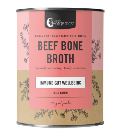 Nutra Organics Beef Bone Broth Miso Ramen 125g