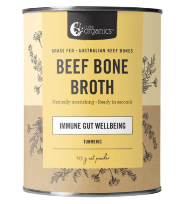 Nutra Organics Beef Bone Broth Turmeric 125g