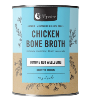 Nutra Organics Chicken Bone Broth Homestyle Original 125g