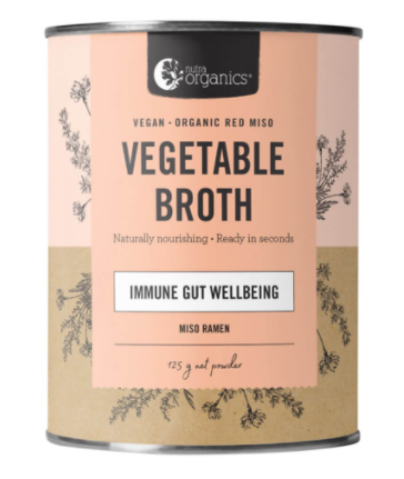 Nutra Organics Vegetable Broth Miso Ramen 125g
