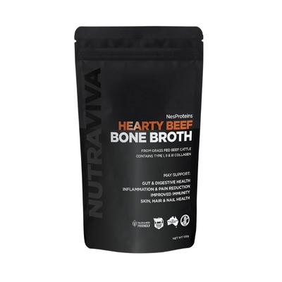 Nutraviva Hearty Beef Bone Broth 100g