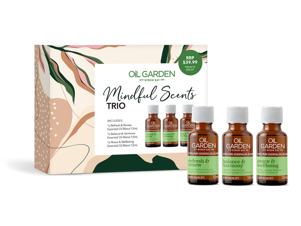Oil Garden Mindful Scents Trio Pack