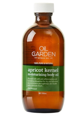 Oil Garden Apricot Kernel Moisturising Body Oil 200ml