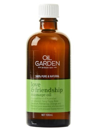 Oil Garden Love & Friendship Massage Oil Blend 100ml