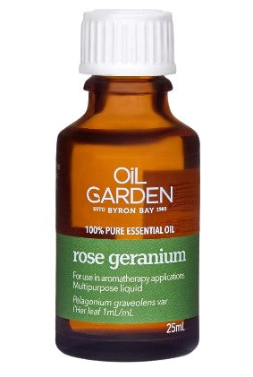 Oil Garden Rose Geranium Essential Oil 25ml