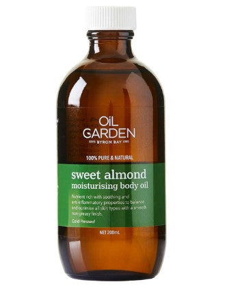 Oil Garden Sweet Almond Moisturising Body Oil 200ml