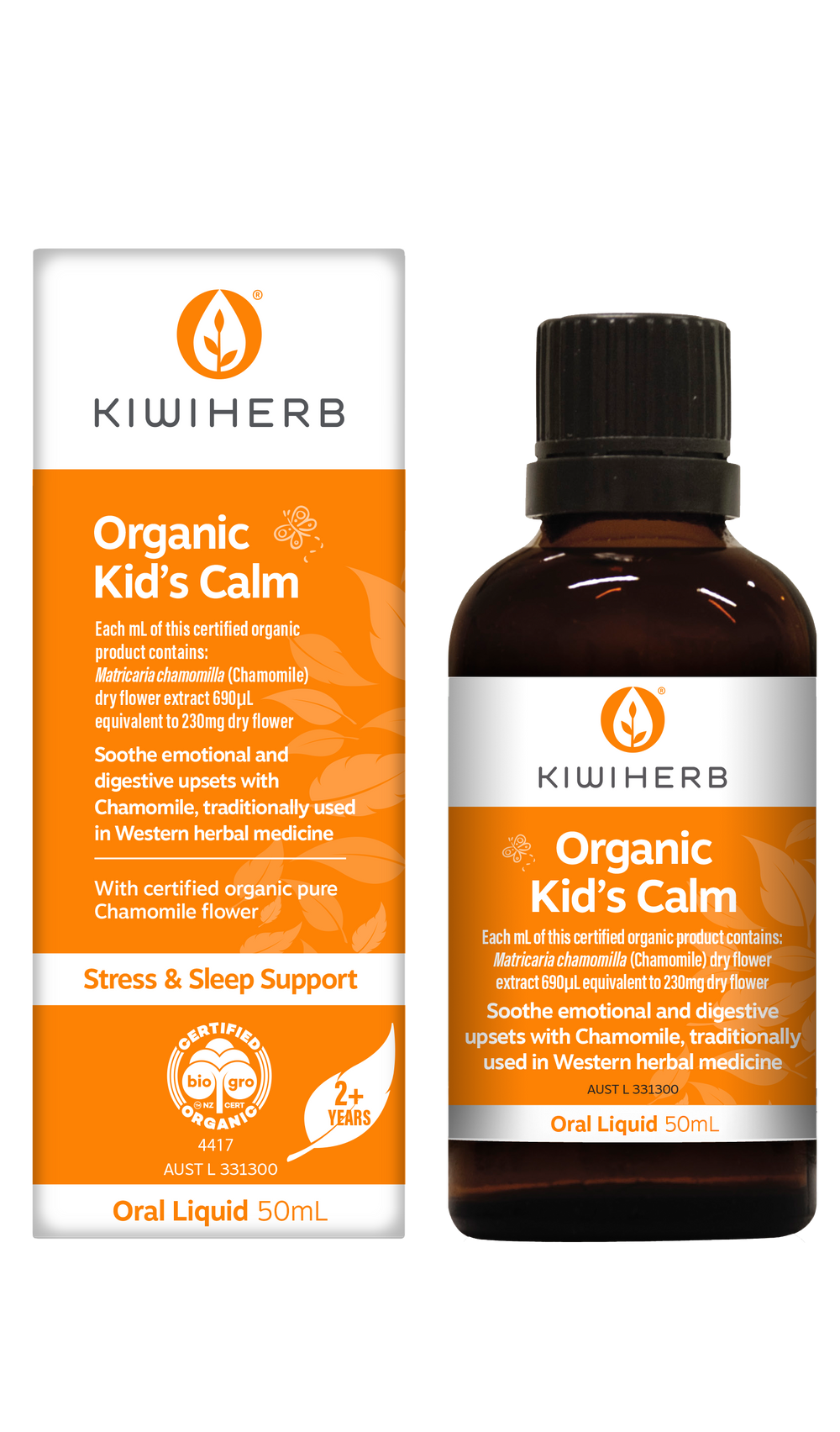 Kiwiherb Organic Kid's Calm 50ml